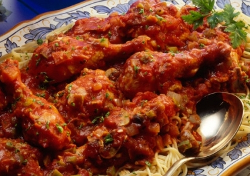 chicken cacciatore